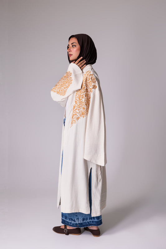 LUGIAN LINEN CARDIGAN