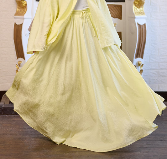Nojeen Yellow Skirt