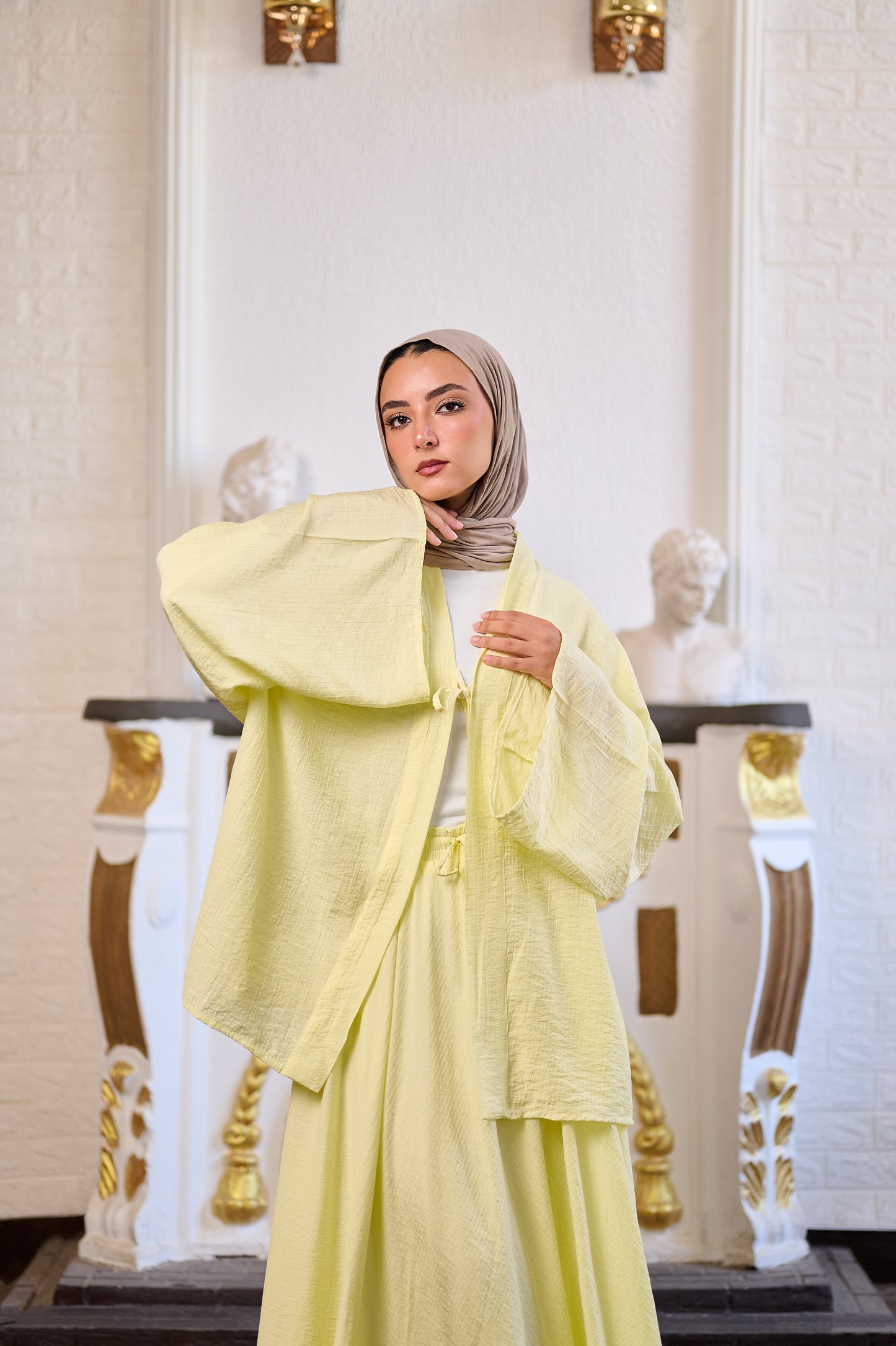 Nojeen Yellow Blouse