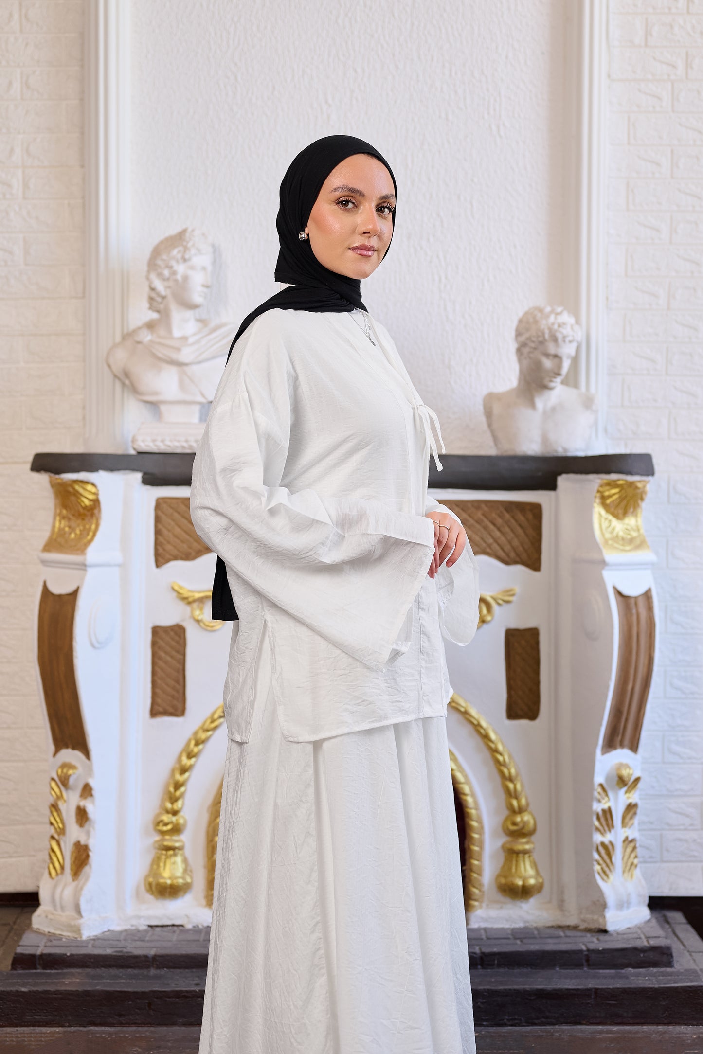 Nojeen White Blouse