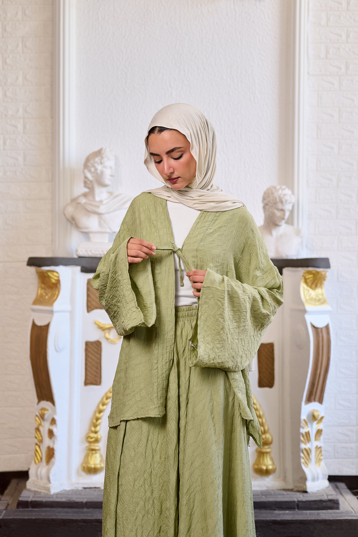 Nojeen Green Blouse