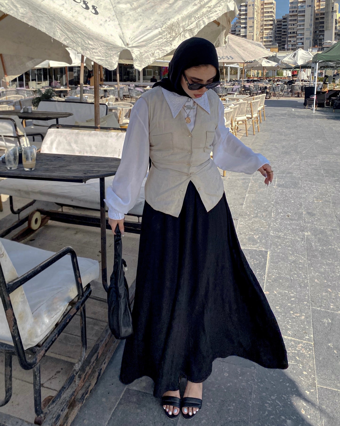 Julia Black Skirt