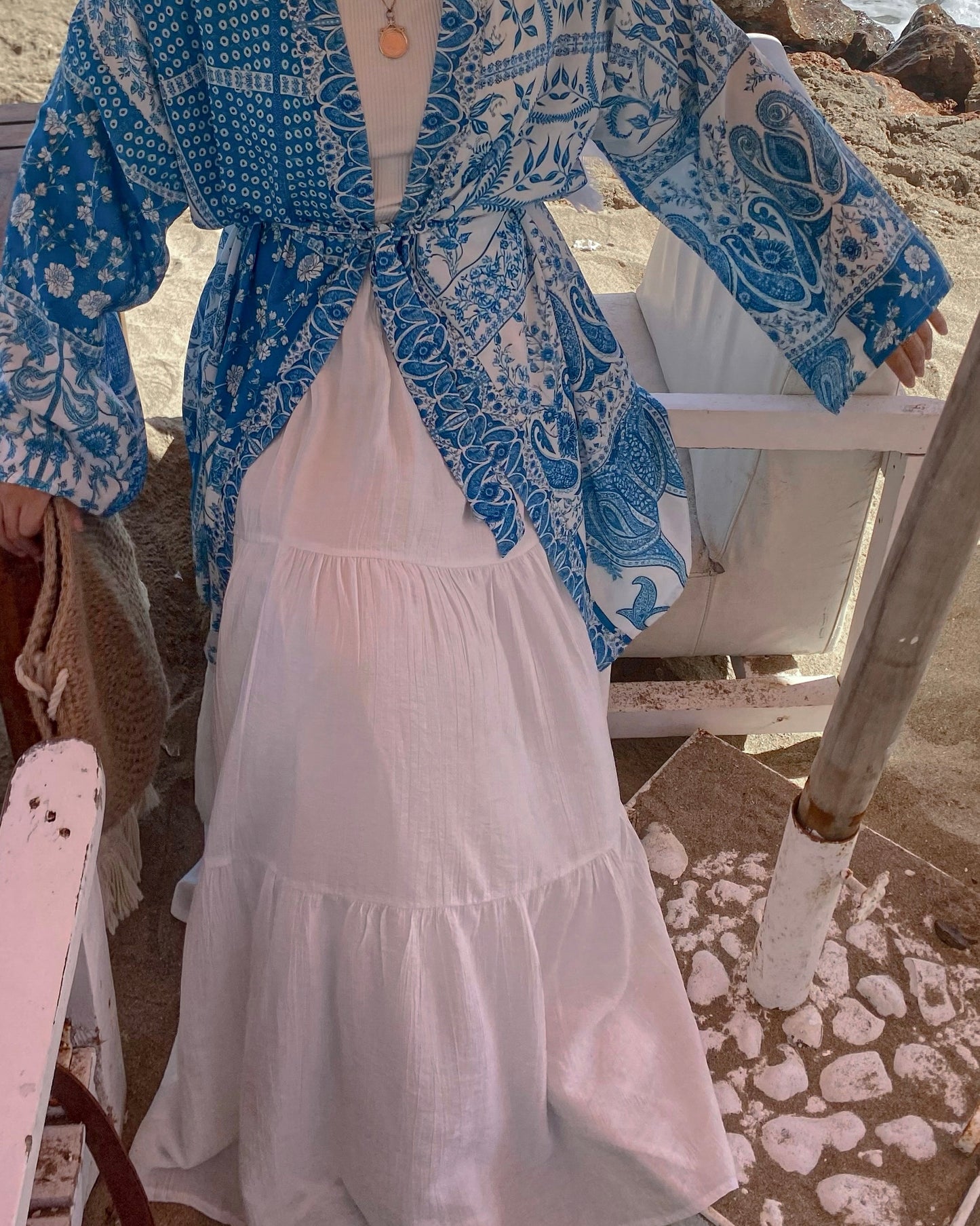 Emma white Skirt