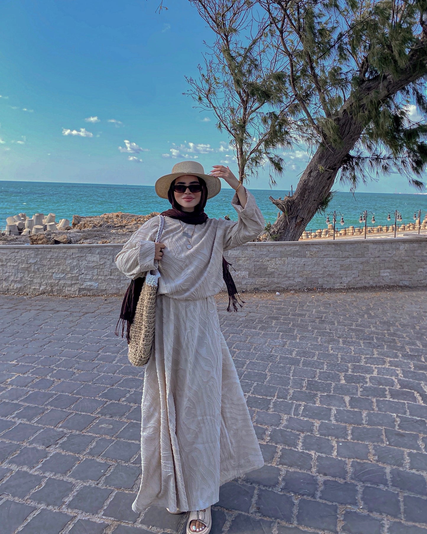 Arwa Biege Suit
