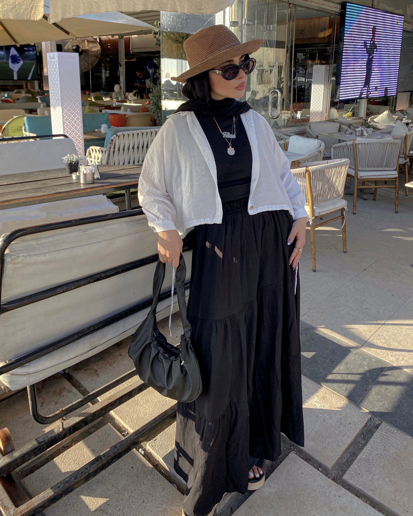 Emma Black Skirt