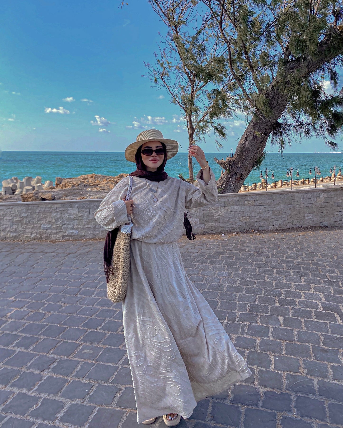 Arwa Biege Suit