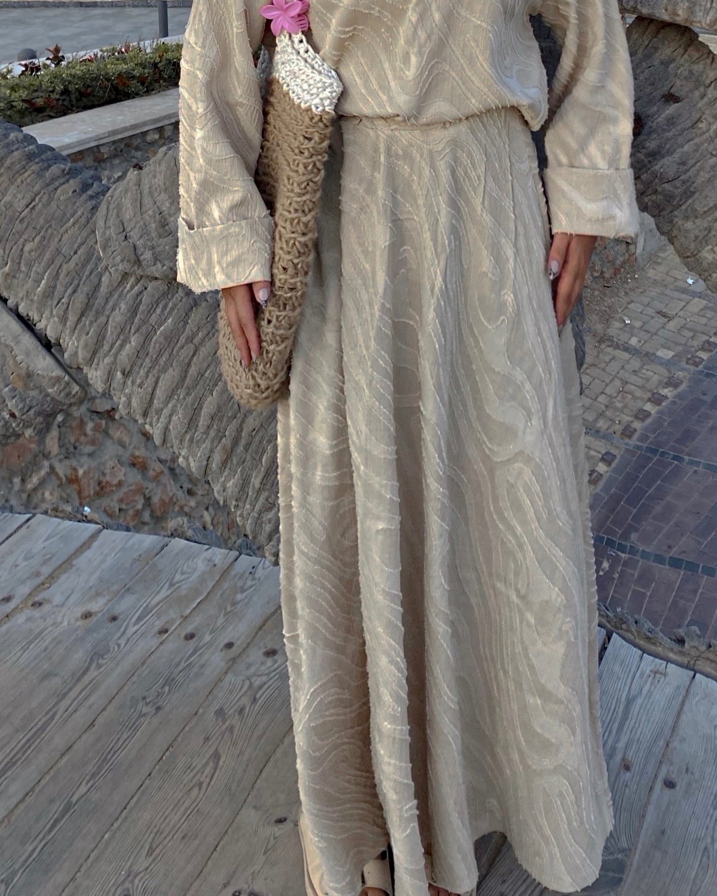 Arwa Biege Suit