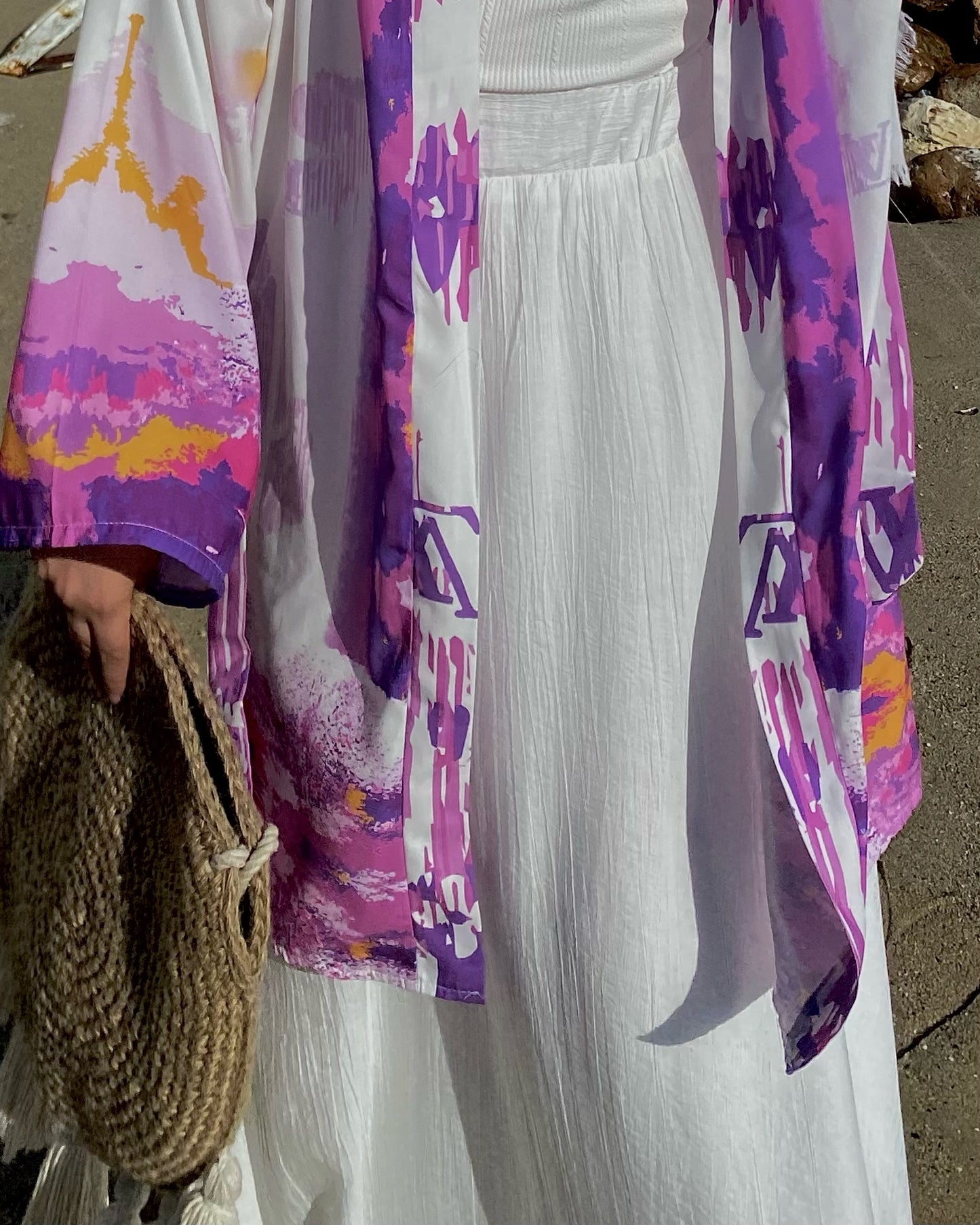 Julia white Skirt