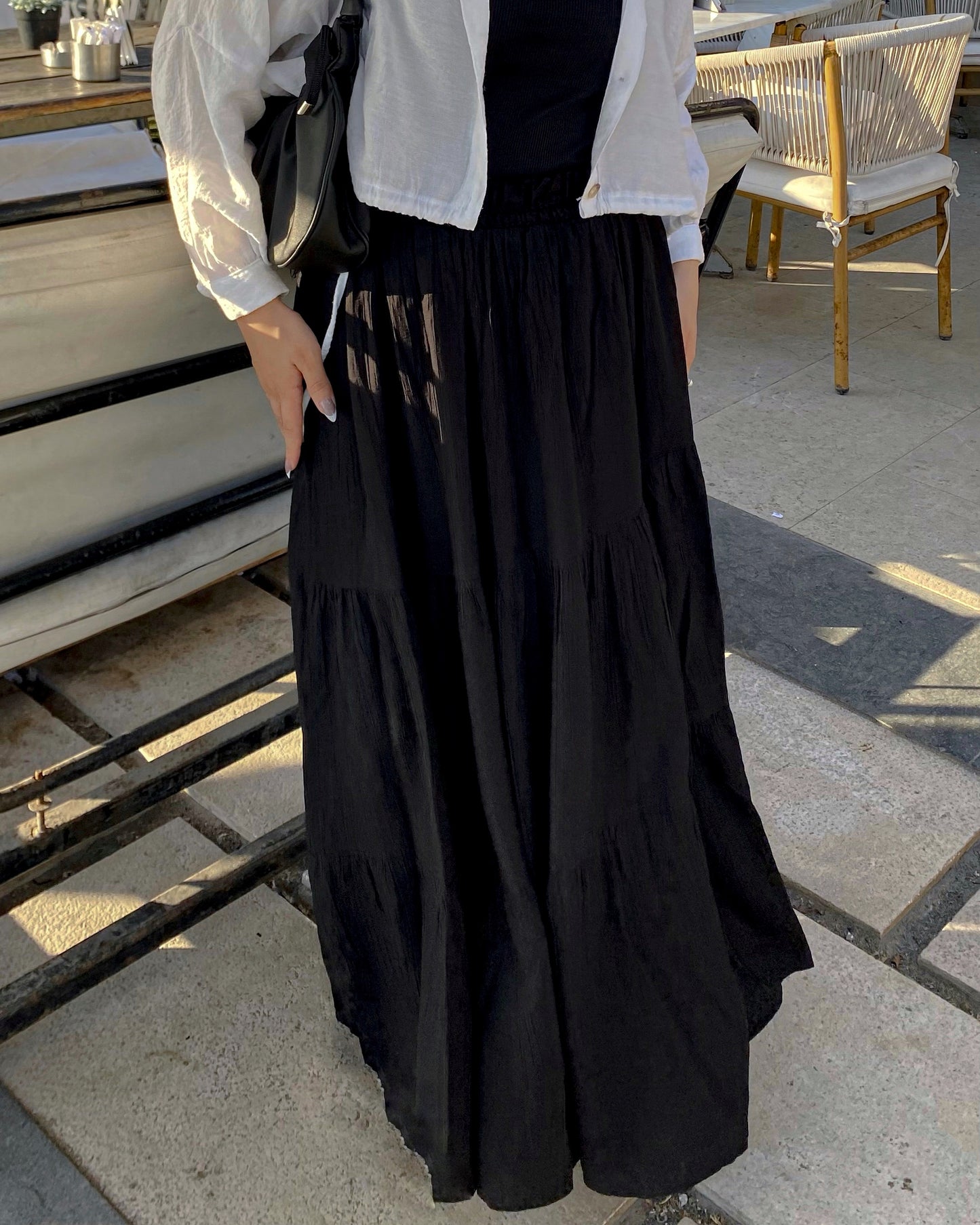 Emma Black Skirt
