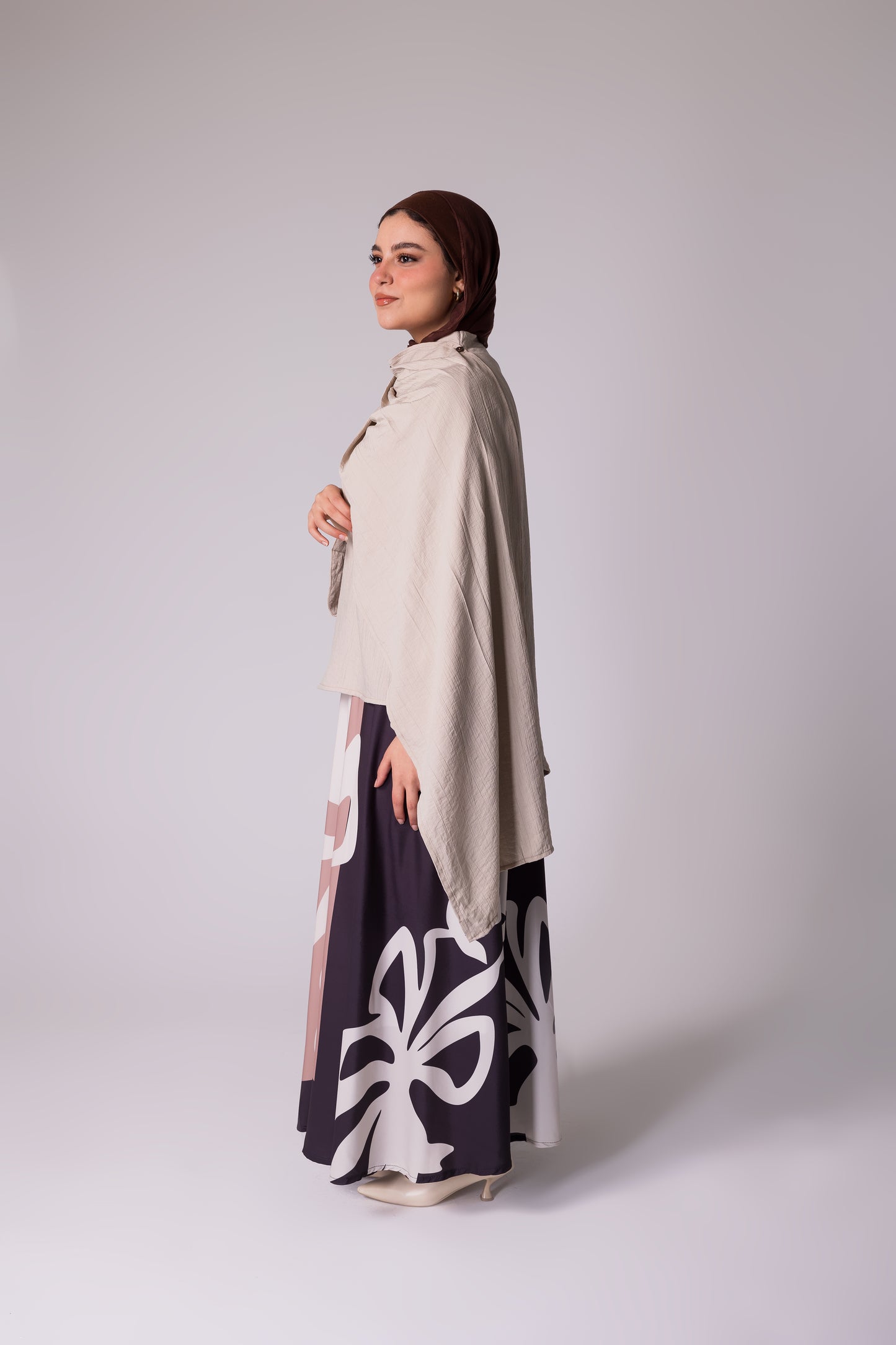 Selvia Beige Blouse