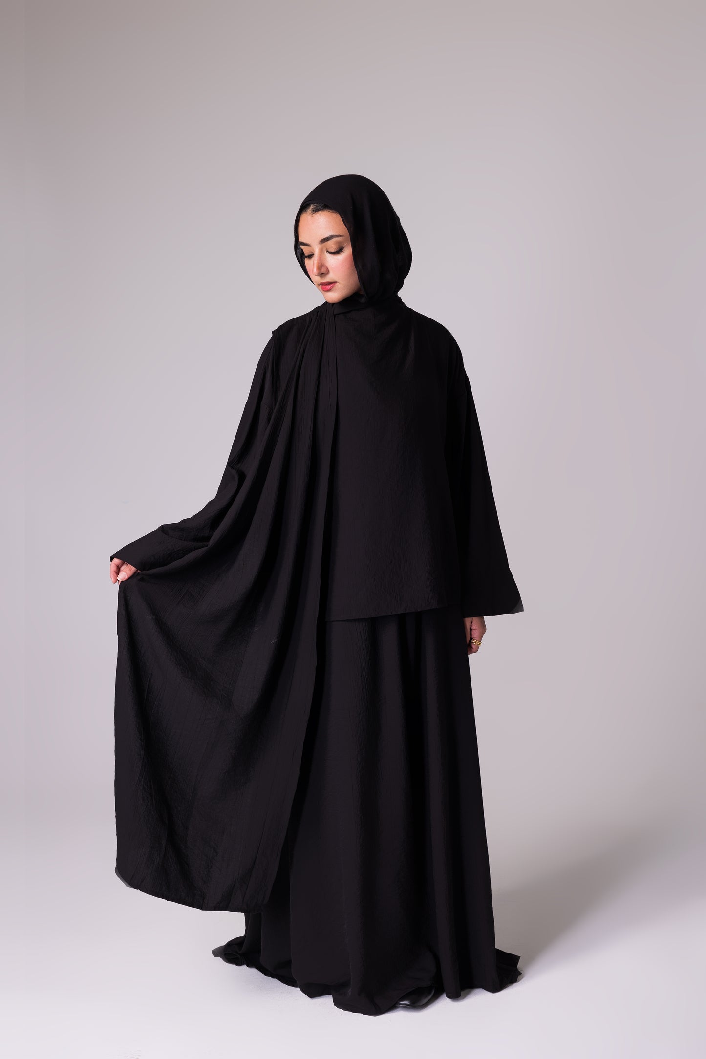 Selvia Black Blouse