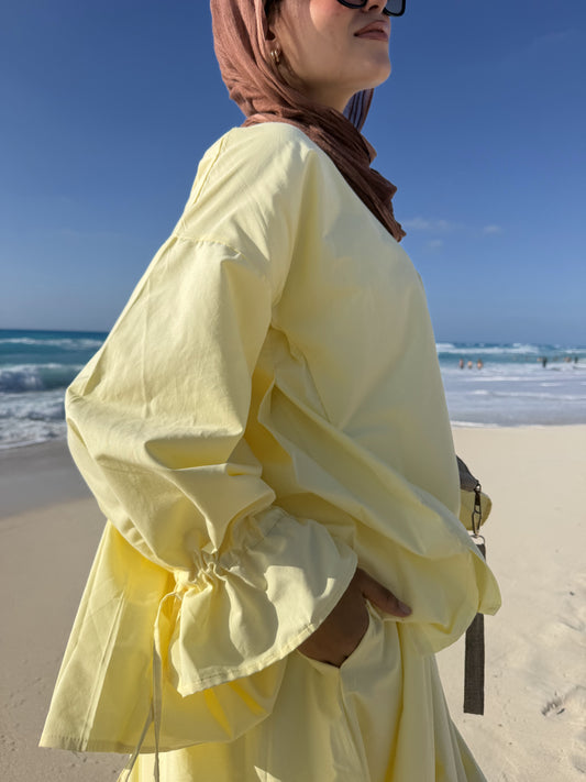 Lara butter yellow Blouse