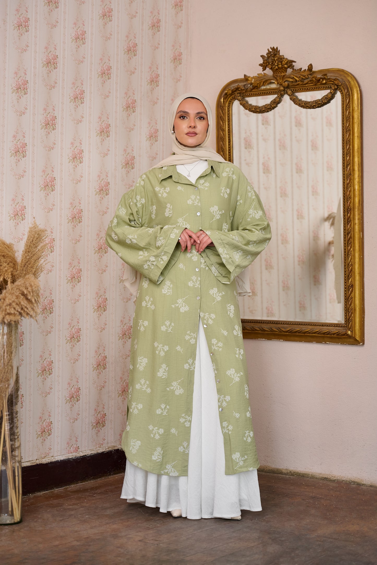 Wham Green Long shirt