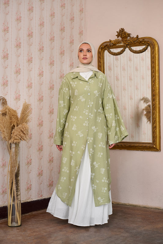 Wham Green Long shirt