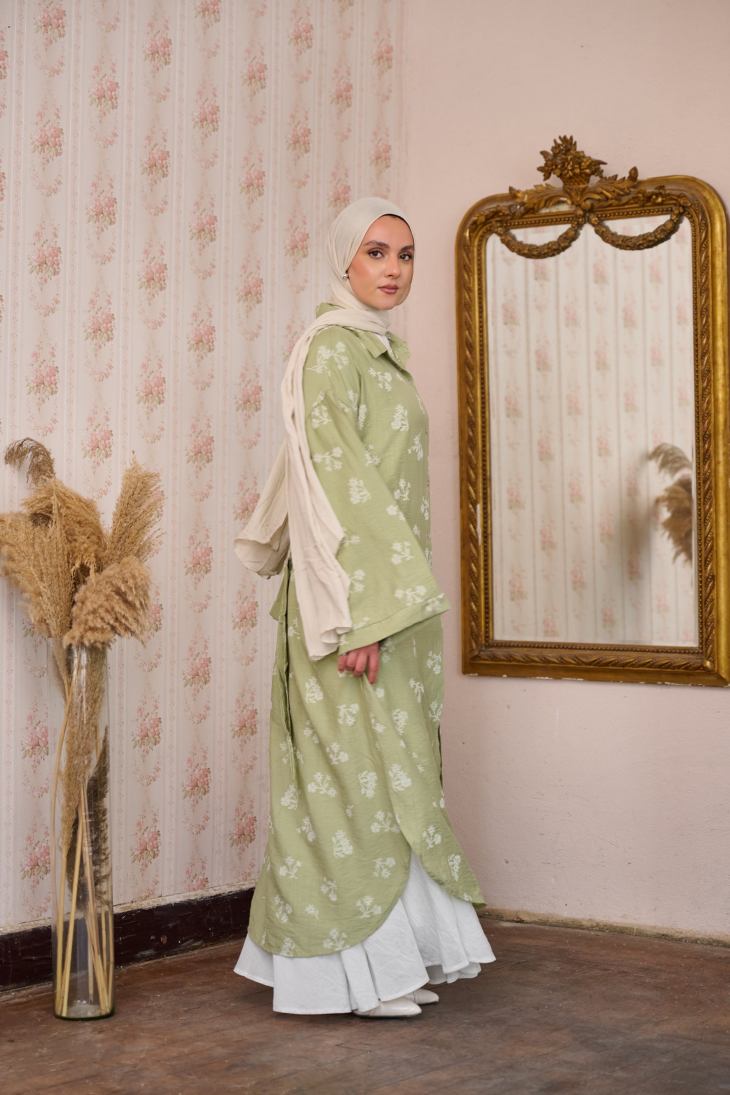 Wham Green Long shirt
