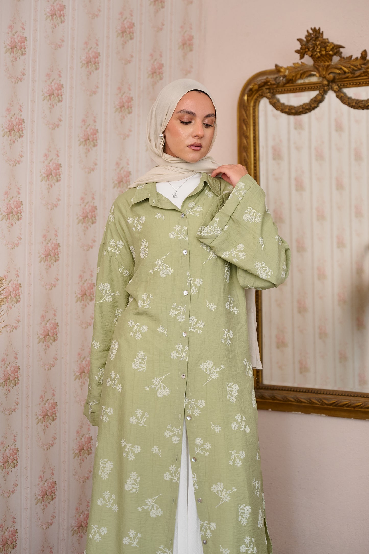 Wham Green Long shirt