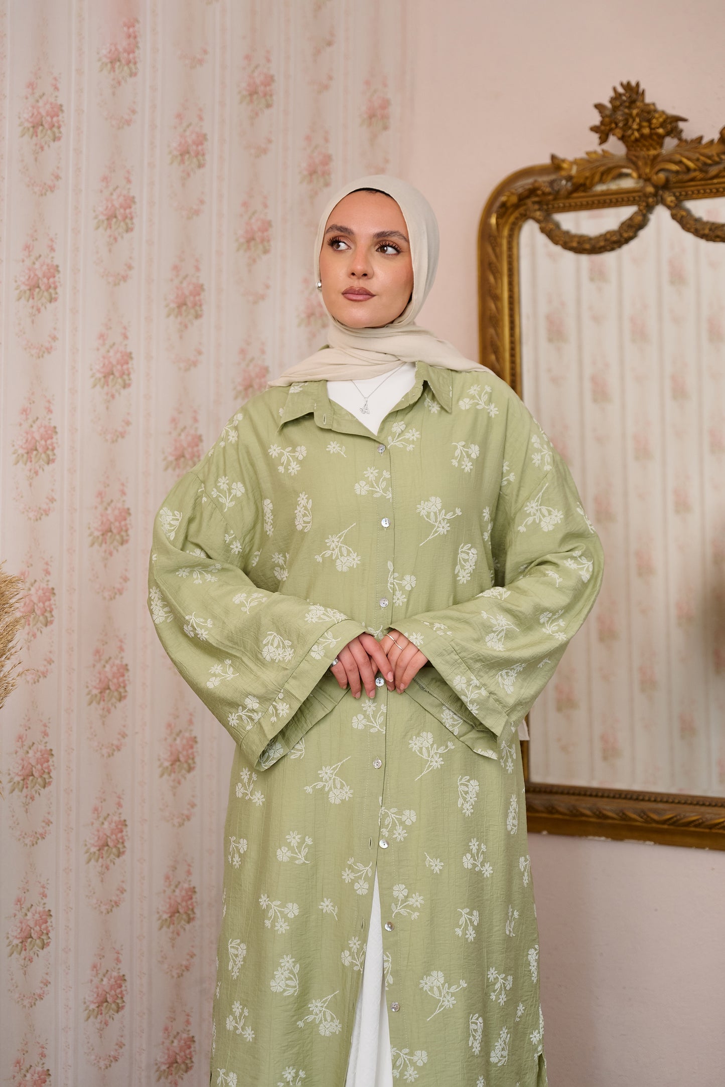 Wham Green Long shirt