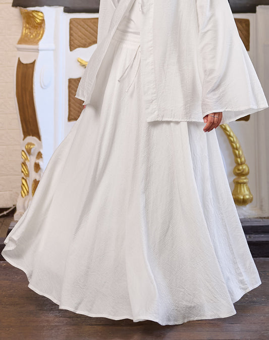 Nojeen White Skirt