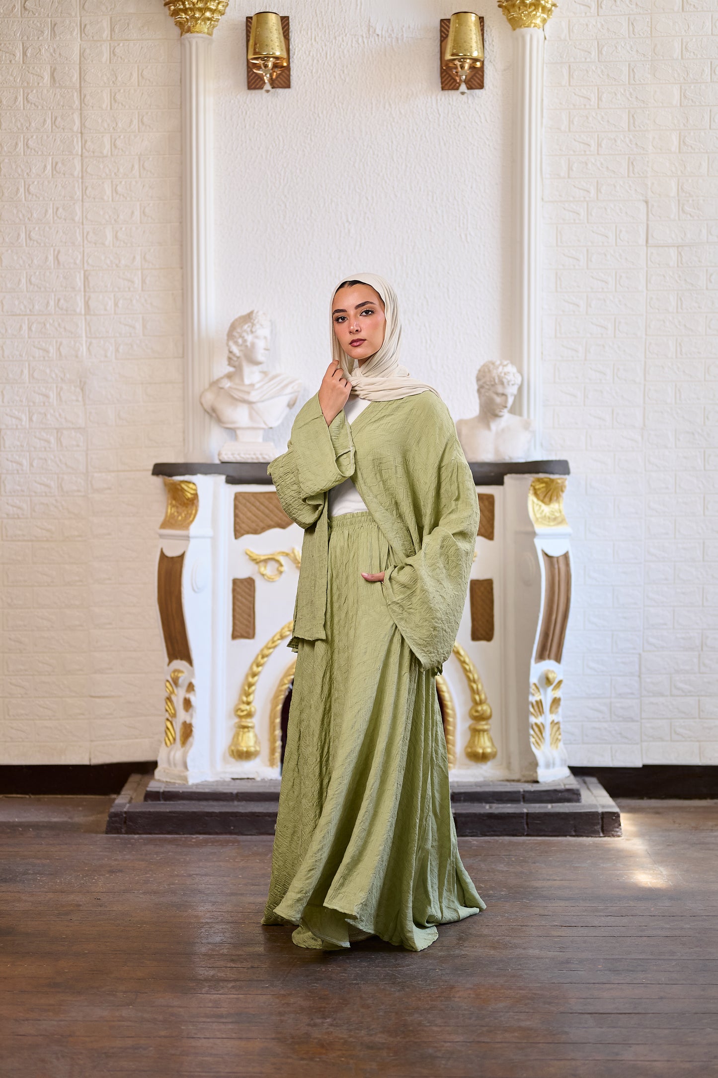 Nojeen Green Skirt