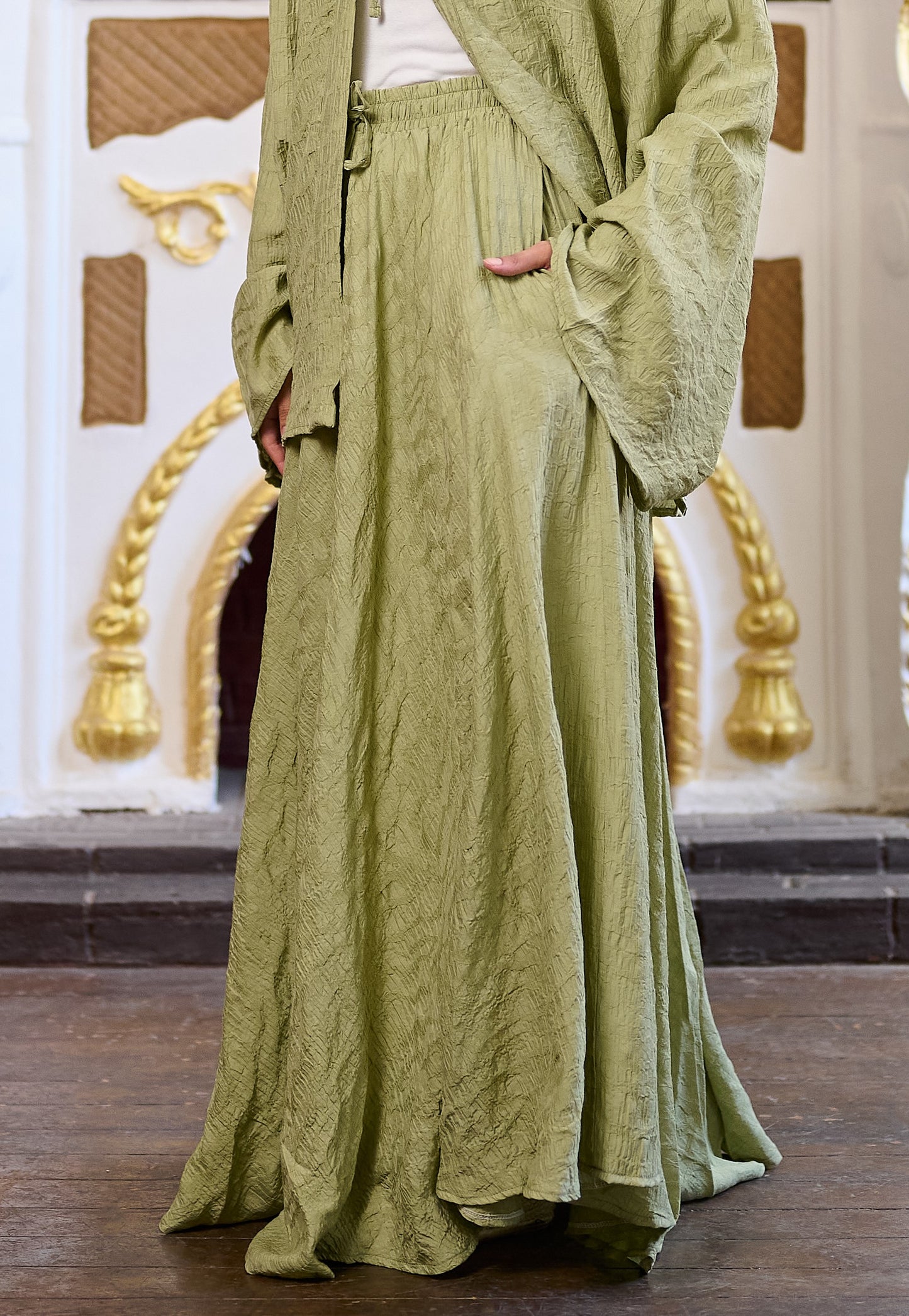 Nojeen Green Skirt