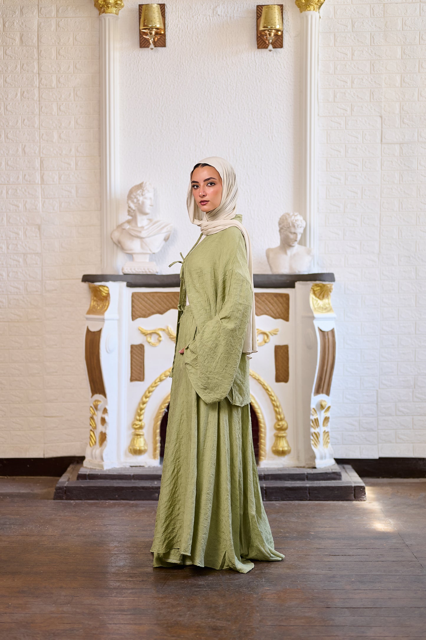 Nojeen Green Blouse