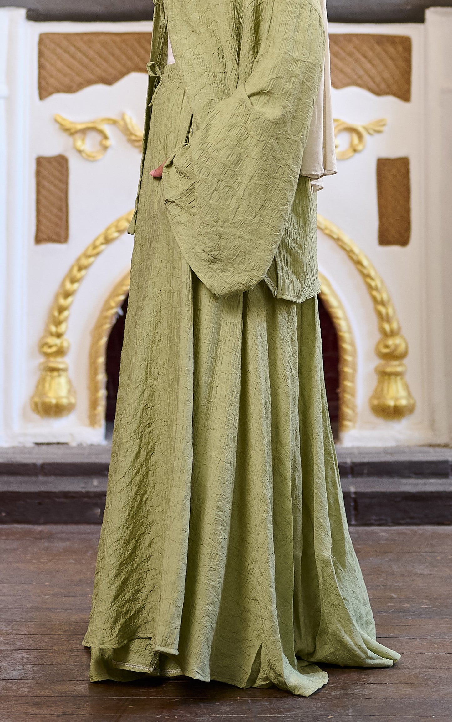 Nojeen Green Skirt
