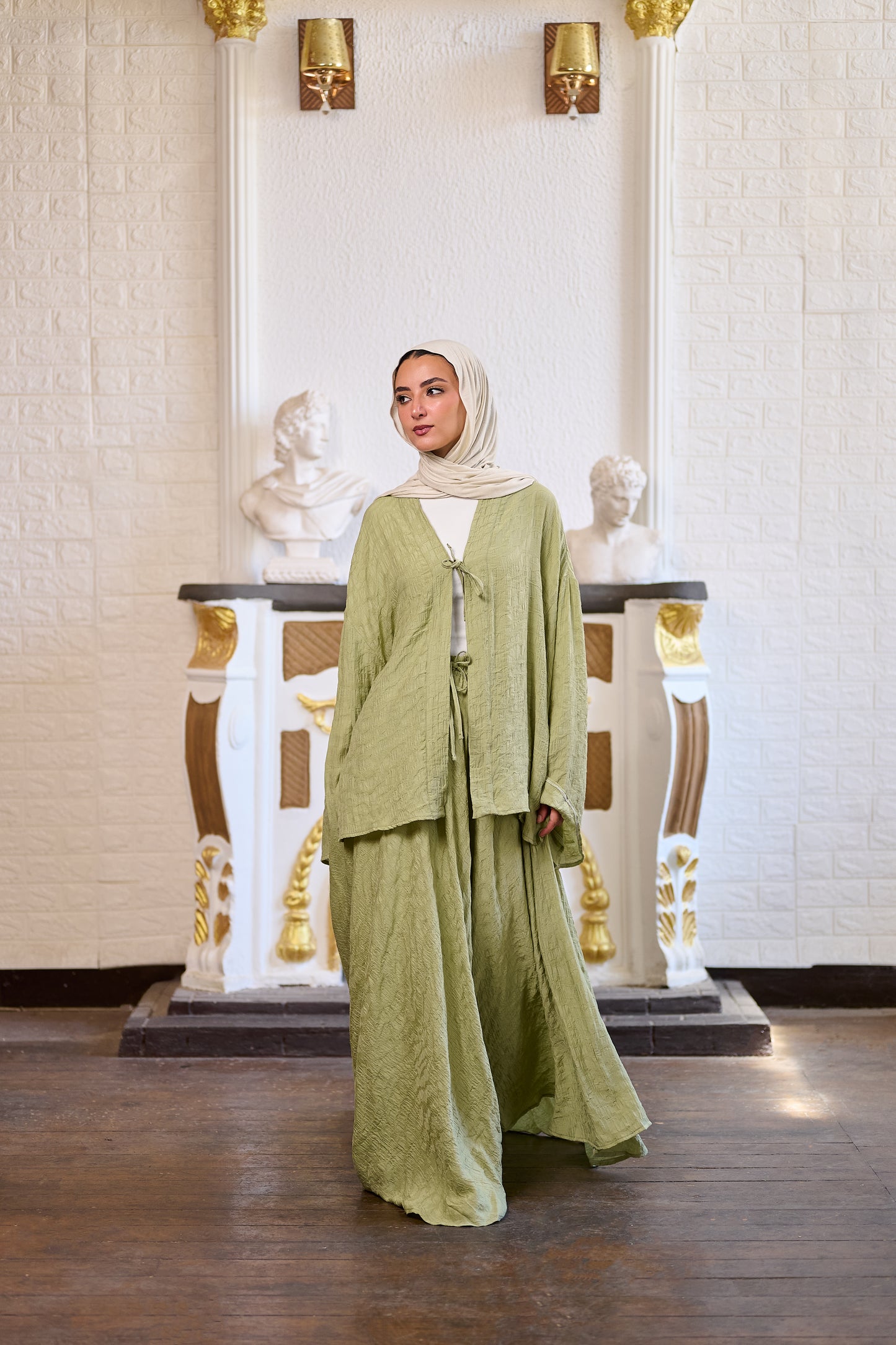 Nojeen Green Skirt