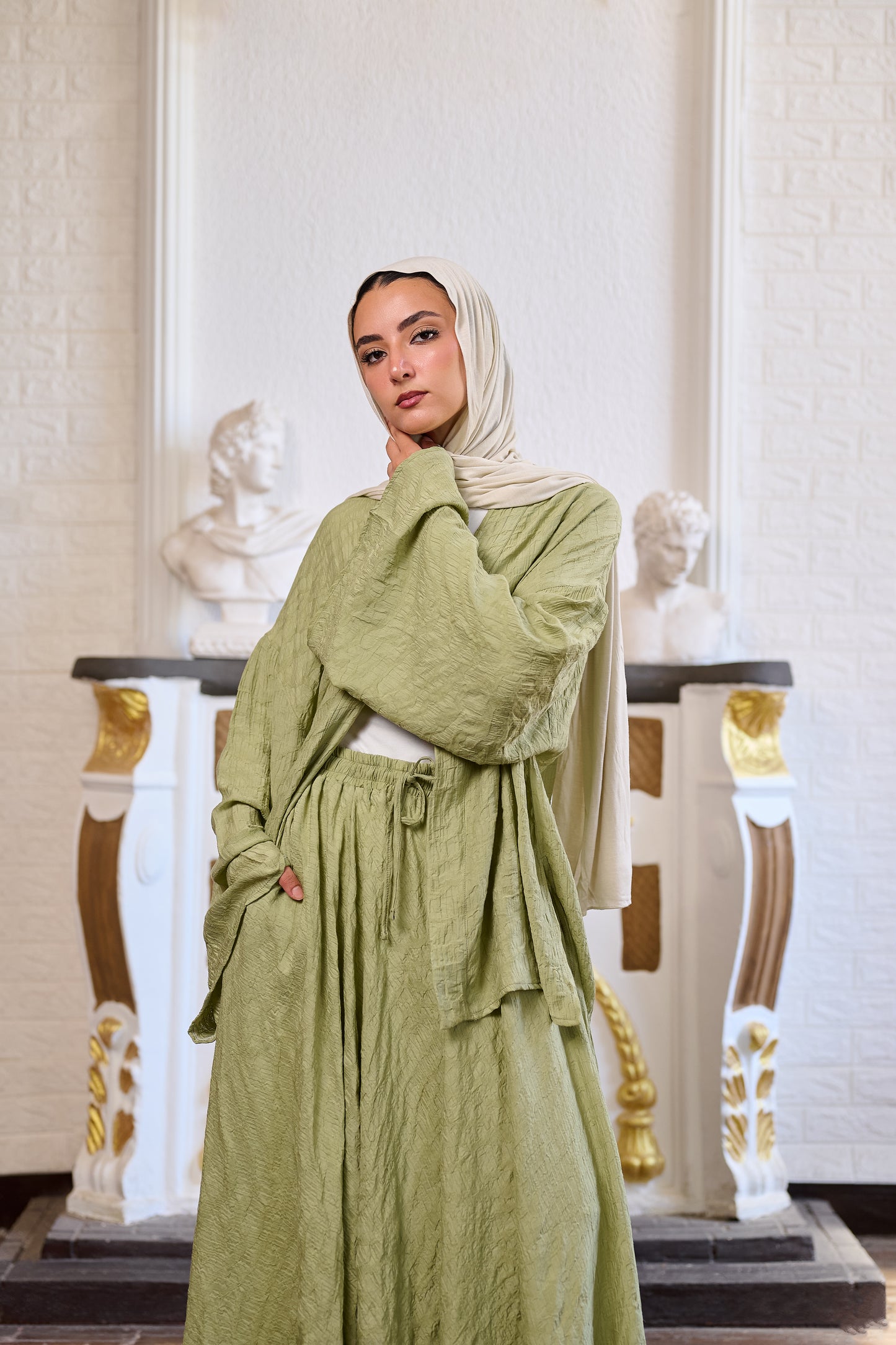 Nojeen Green Blouse