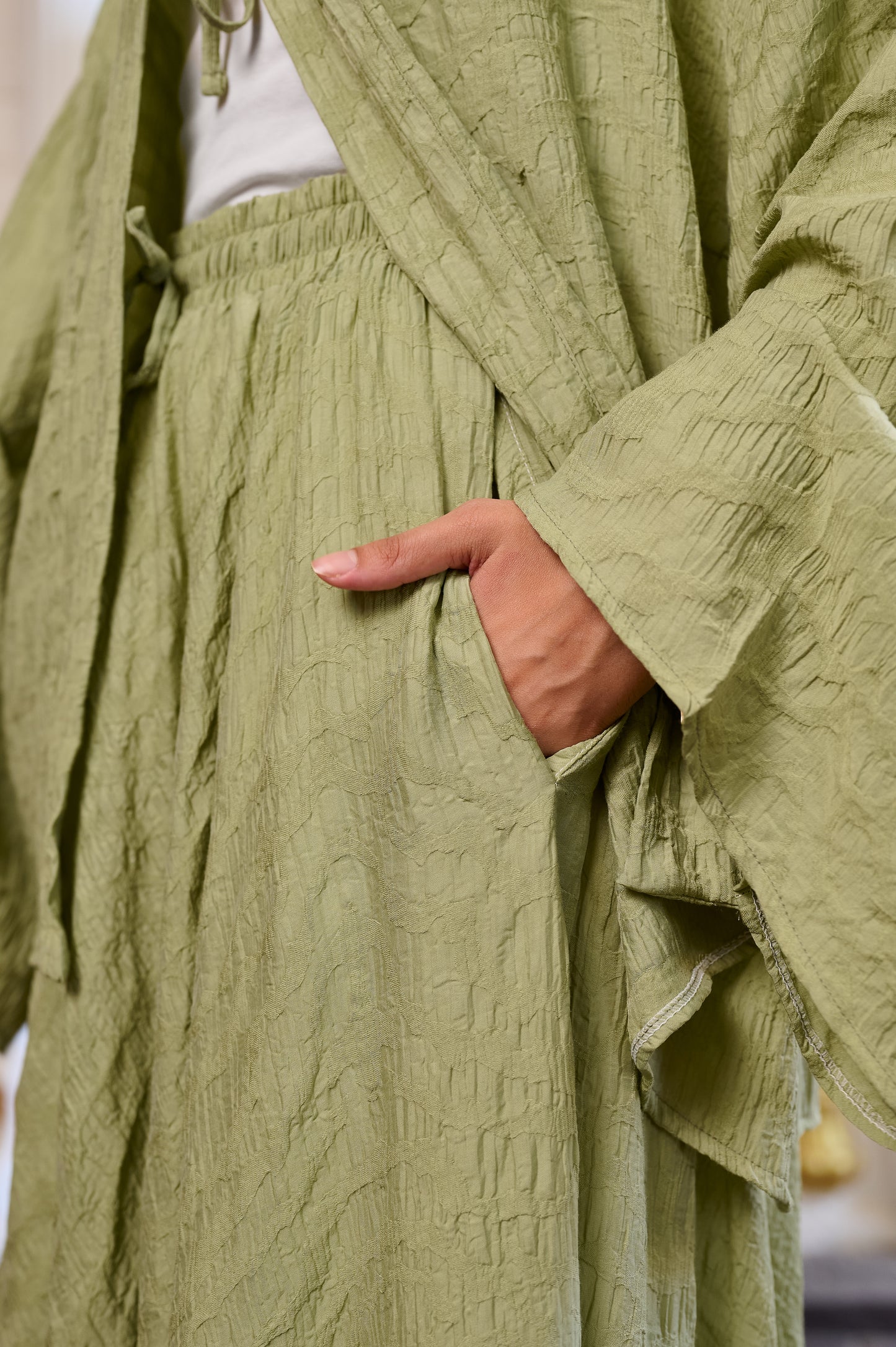 Nojeen Green Skirt