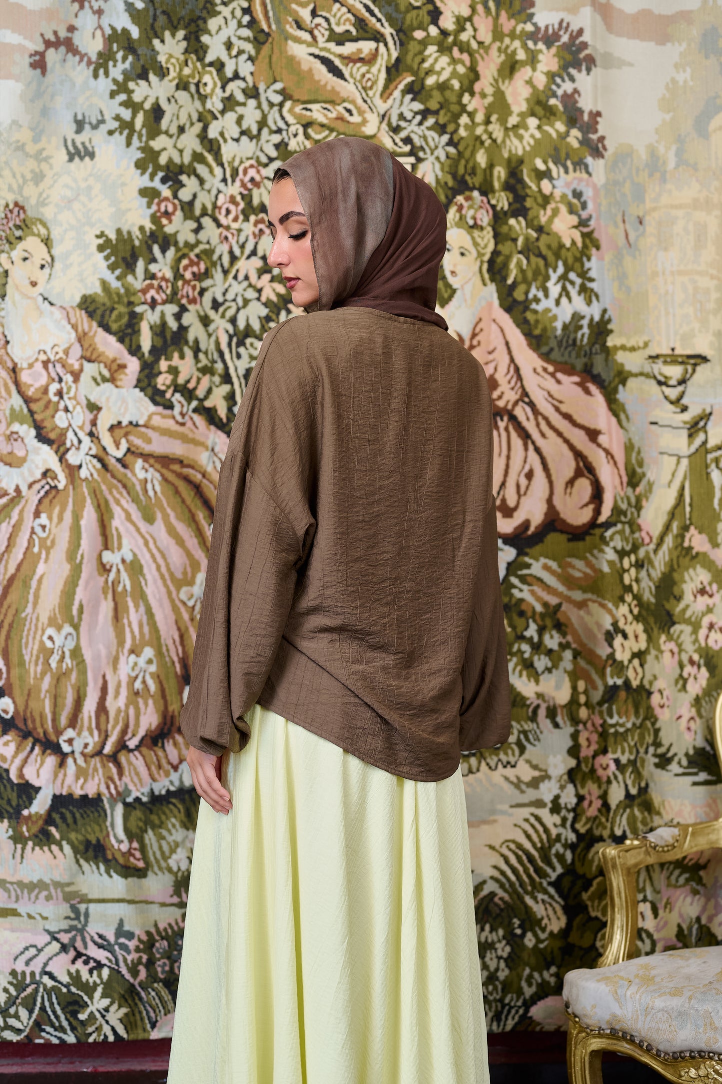 Wham Brown blouse
