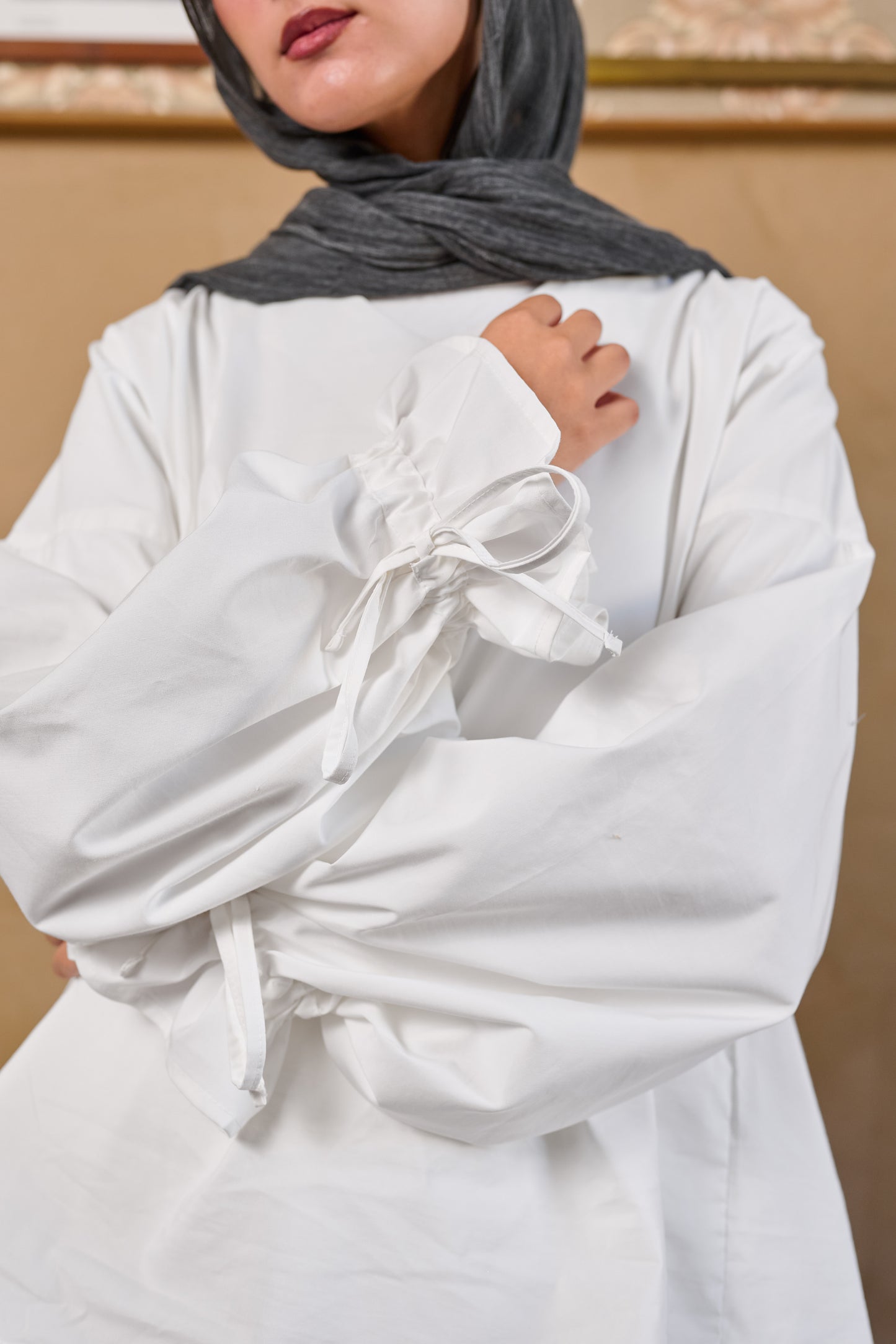 Lara White Blouse