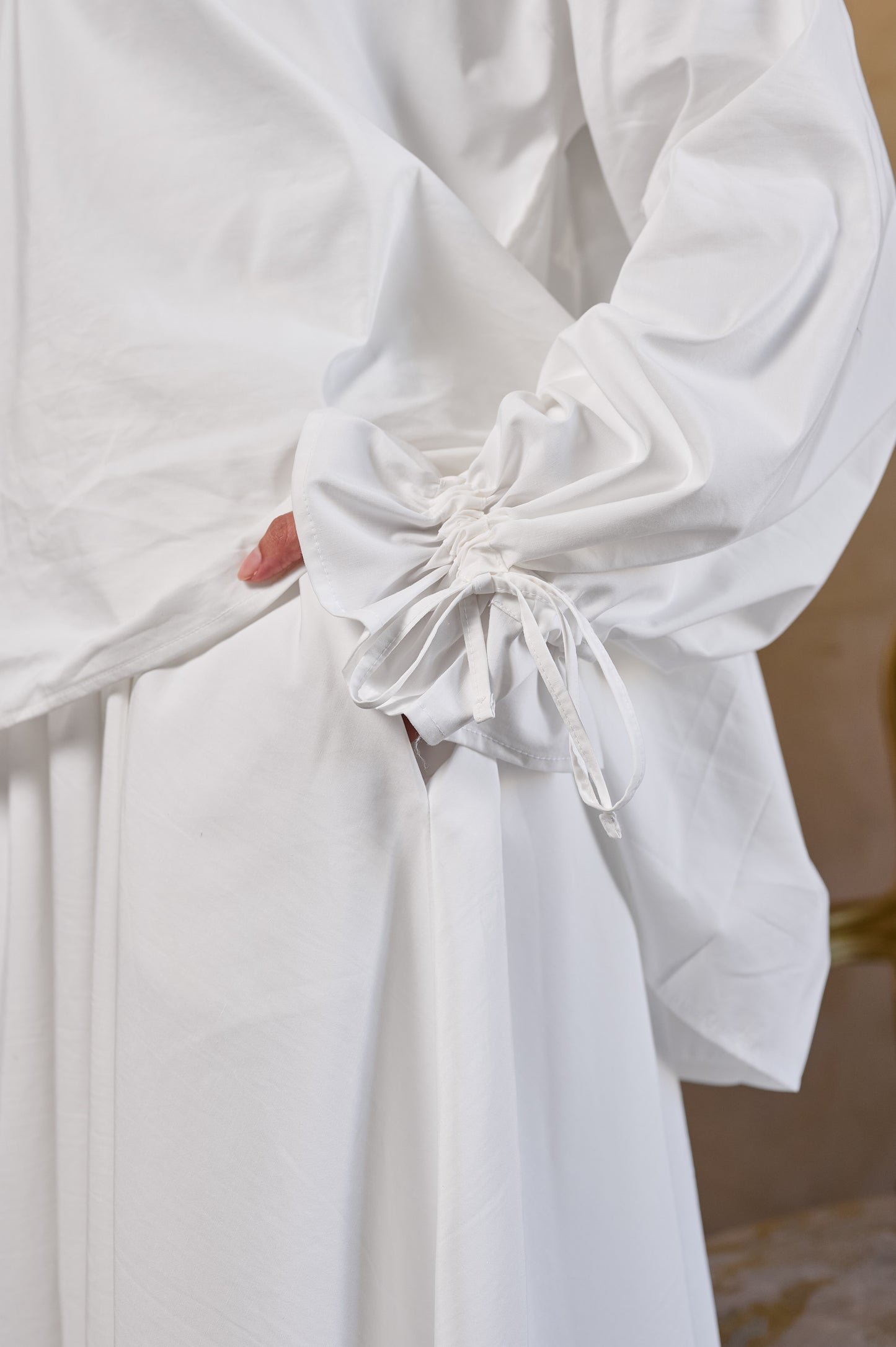 Lara White Blouse
