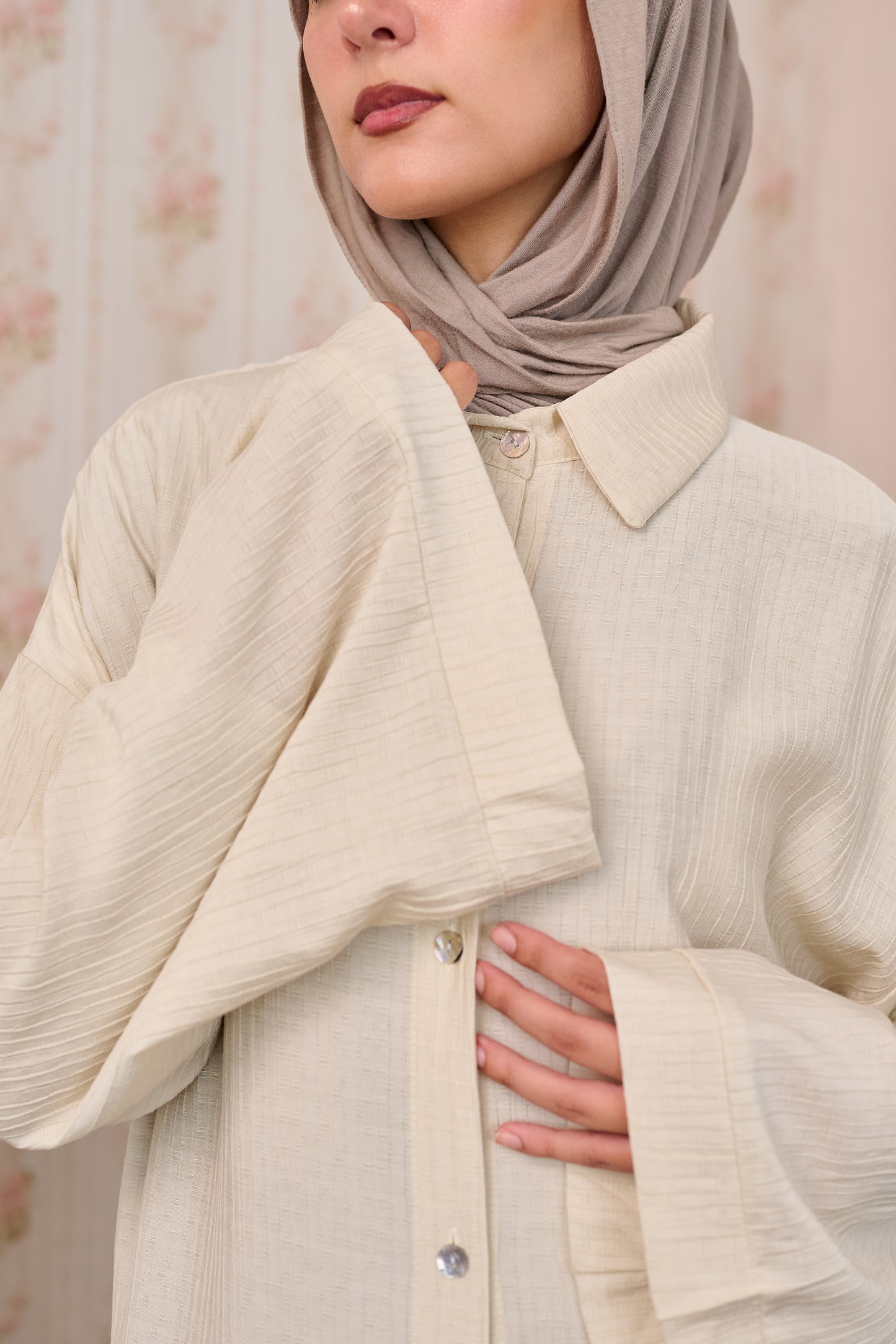 Wham Beige Long shirt
