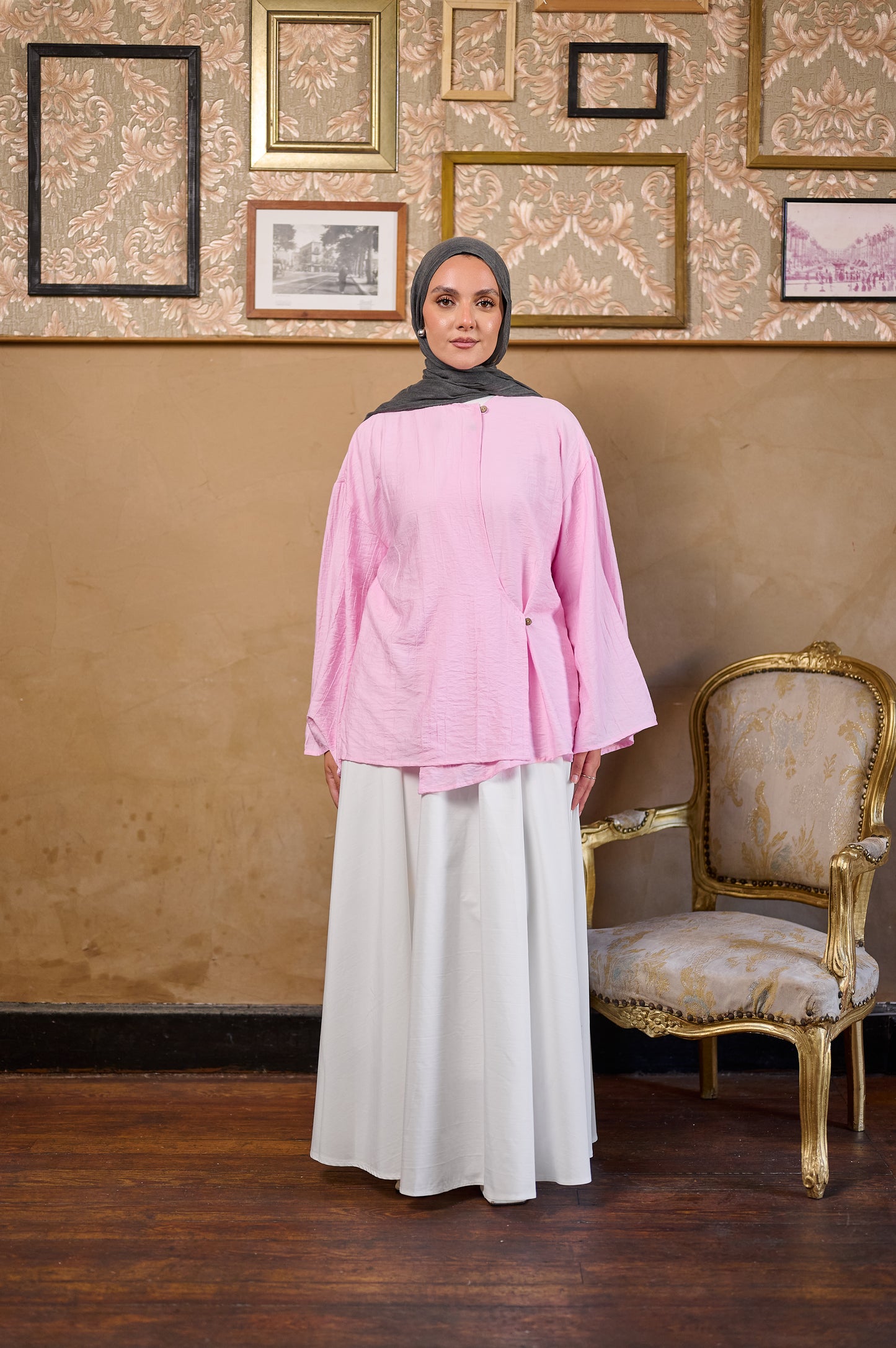 Boya Pink blouse