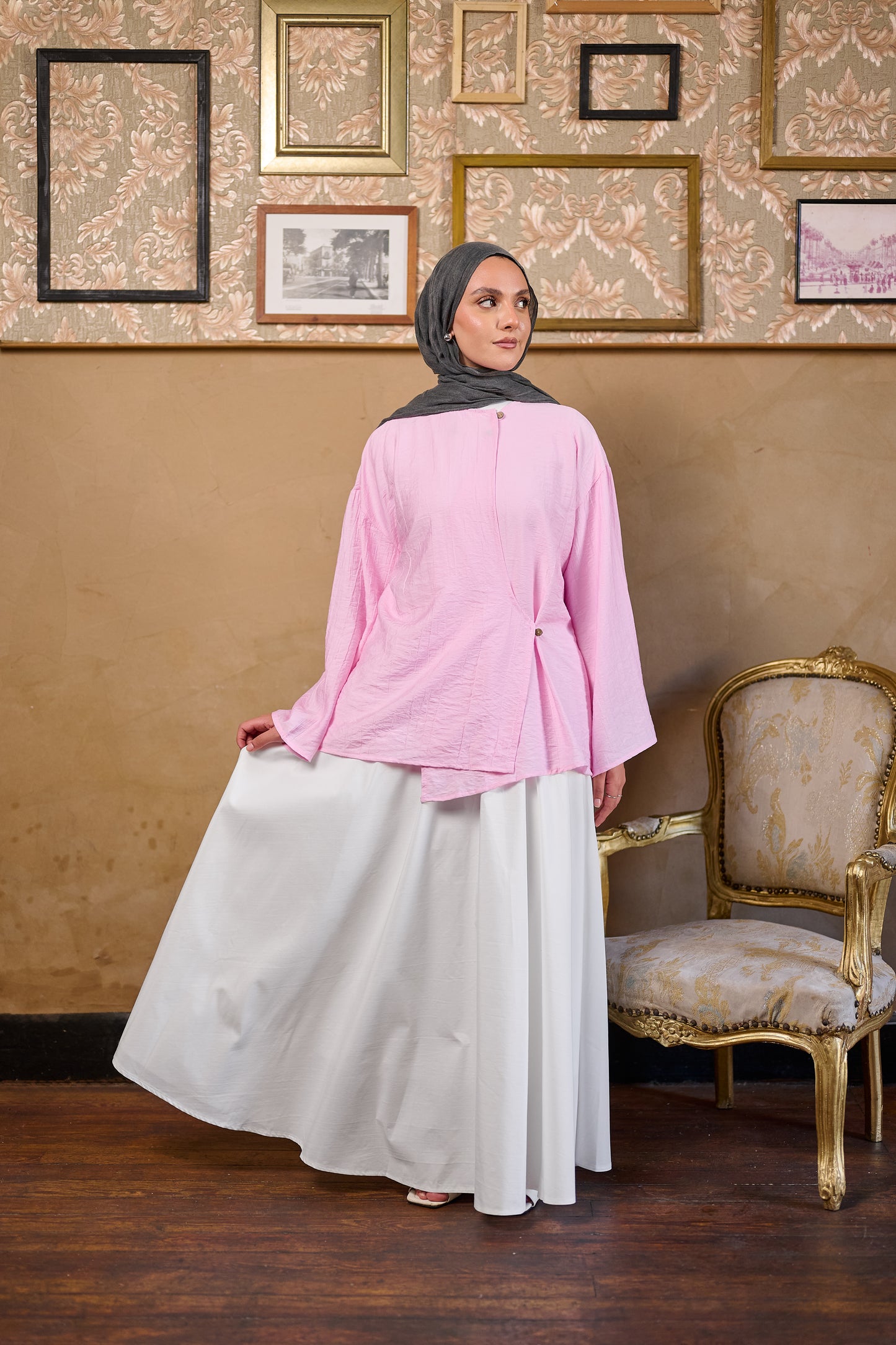 Boya Pink blouse