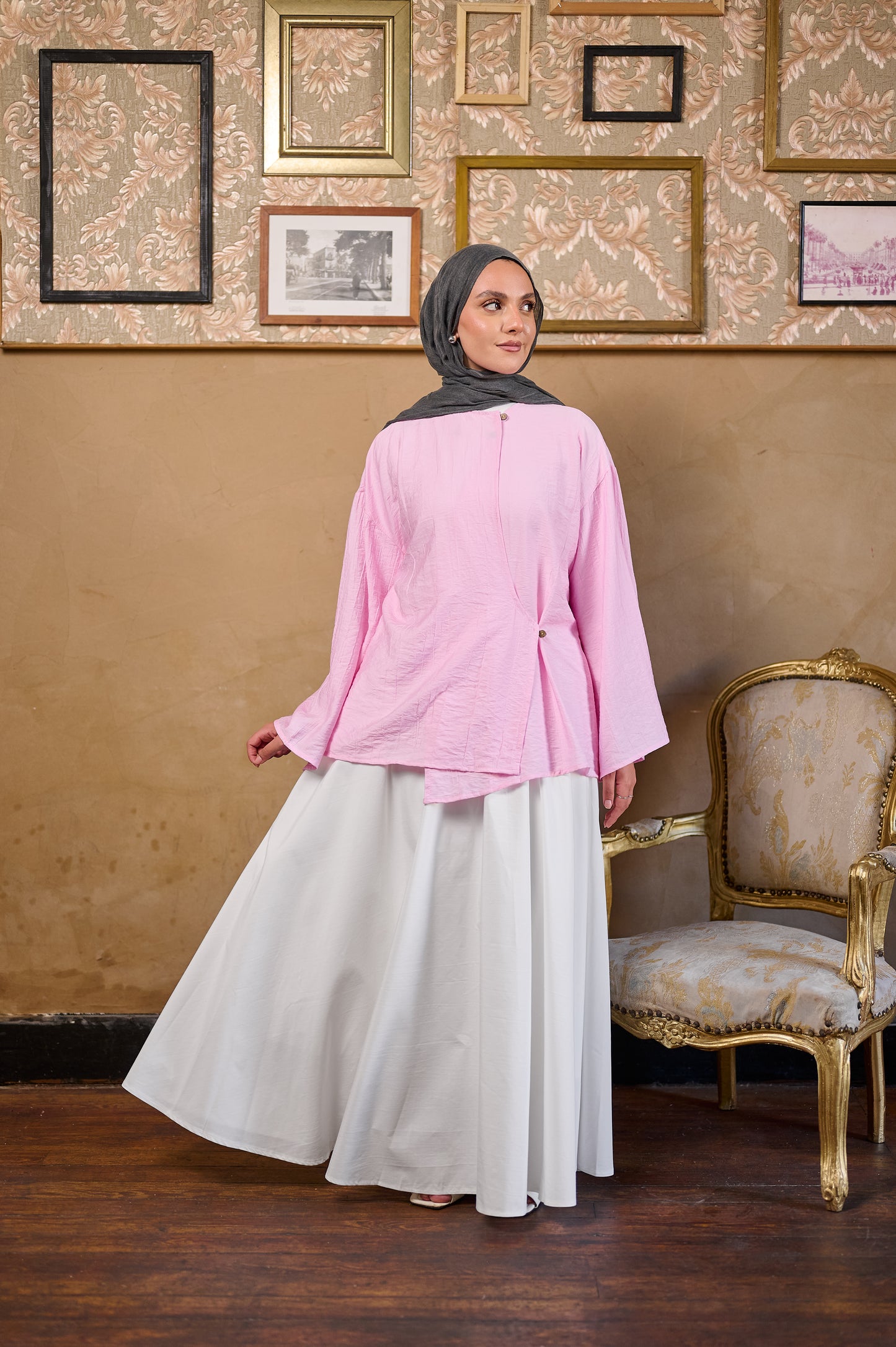 Boya Pink blouse