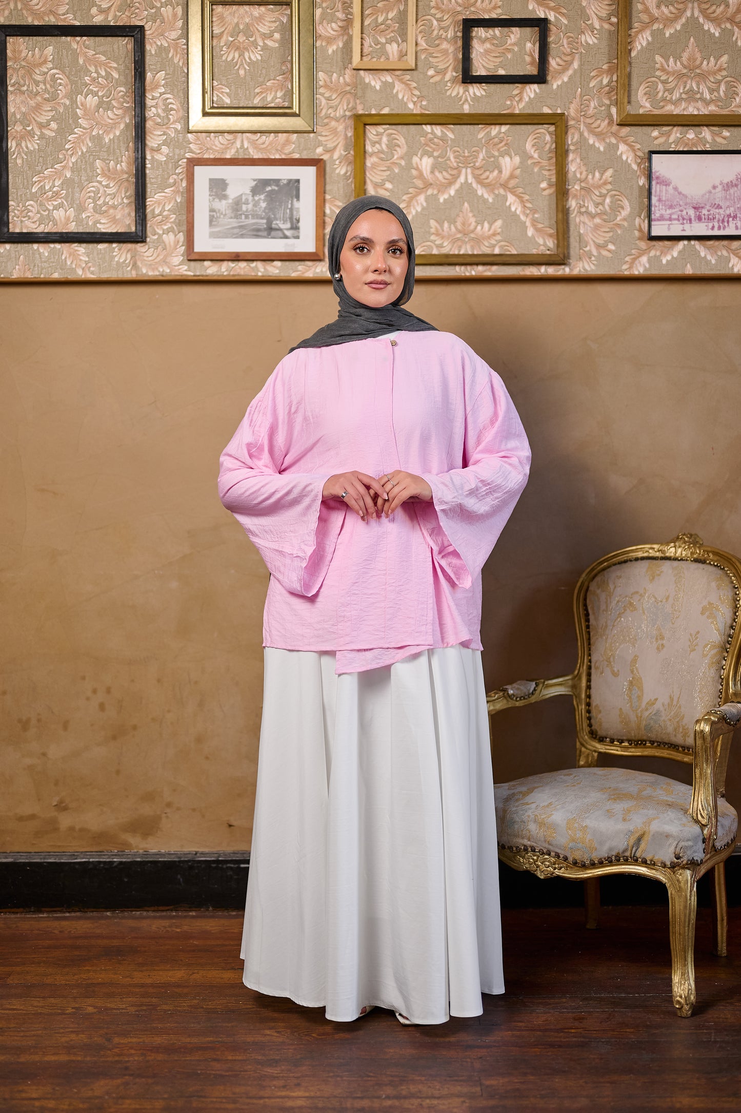 Boya Pink blouse