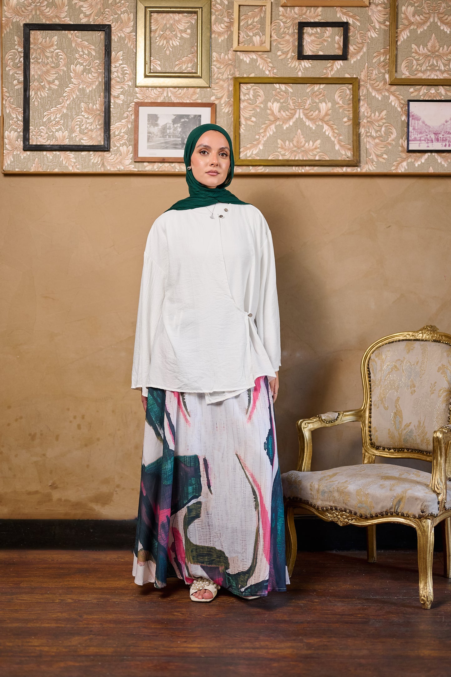 Boya white blouse