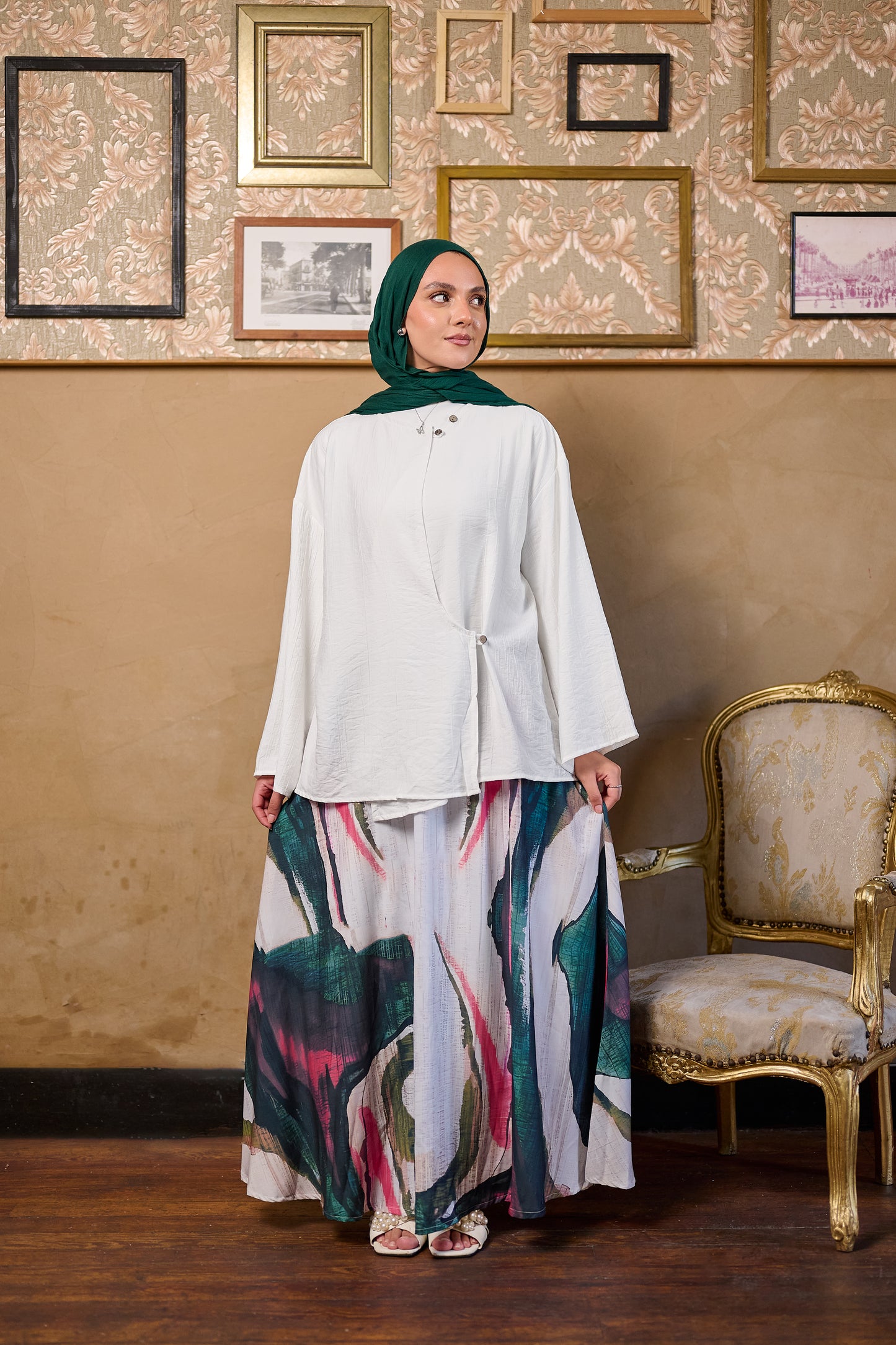 Boya white blouse