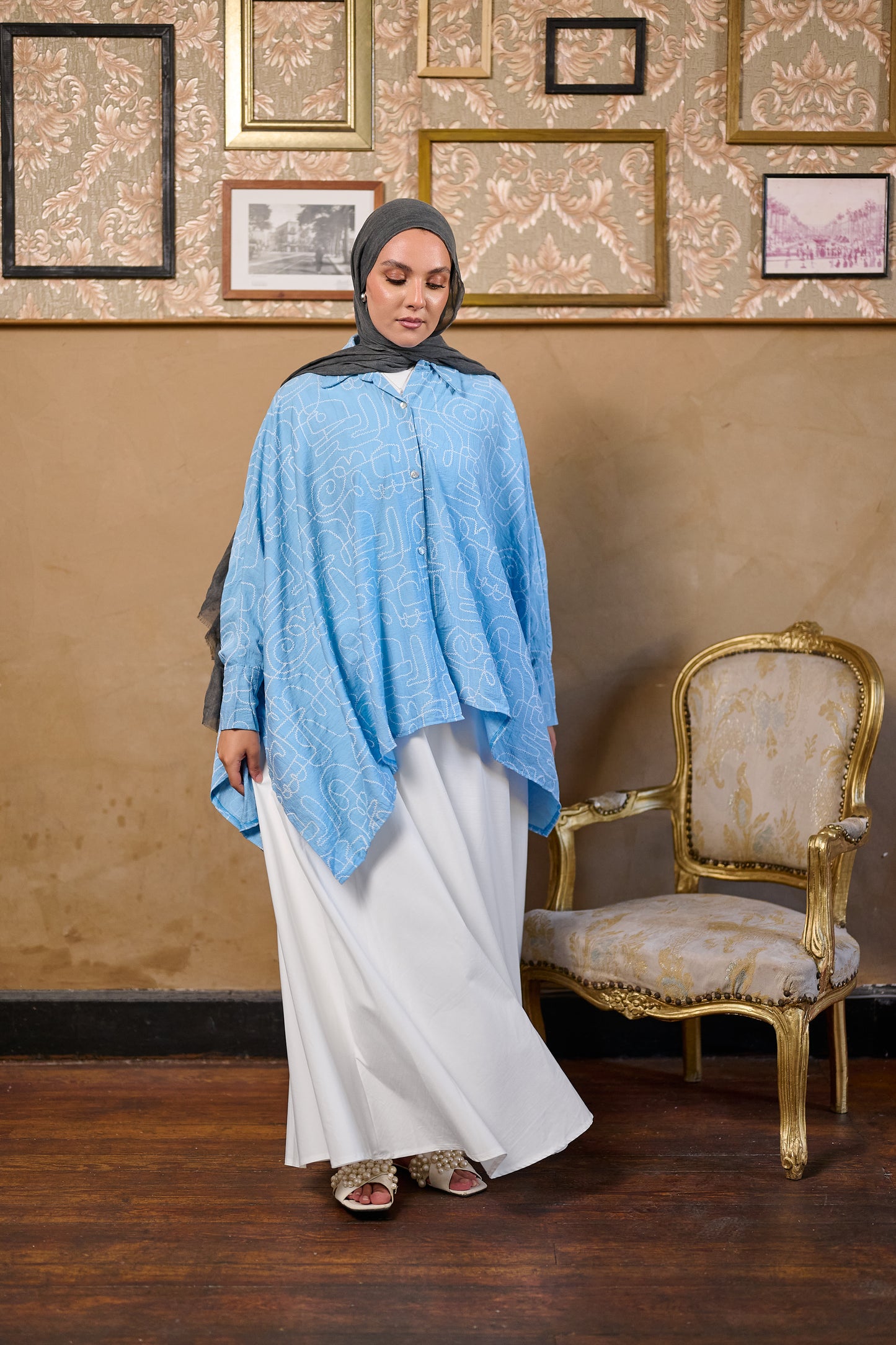 Roqa Blue Blouse
