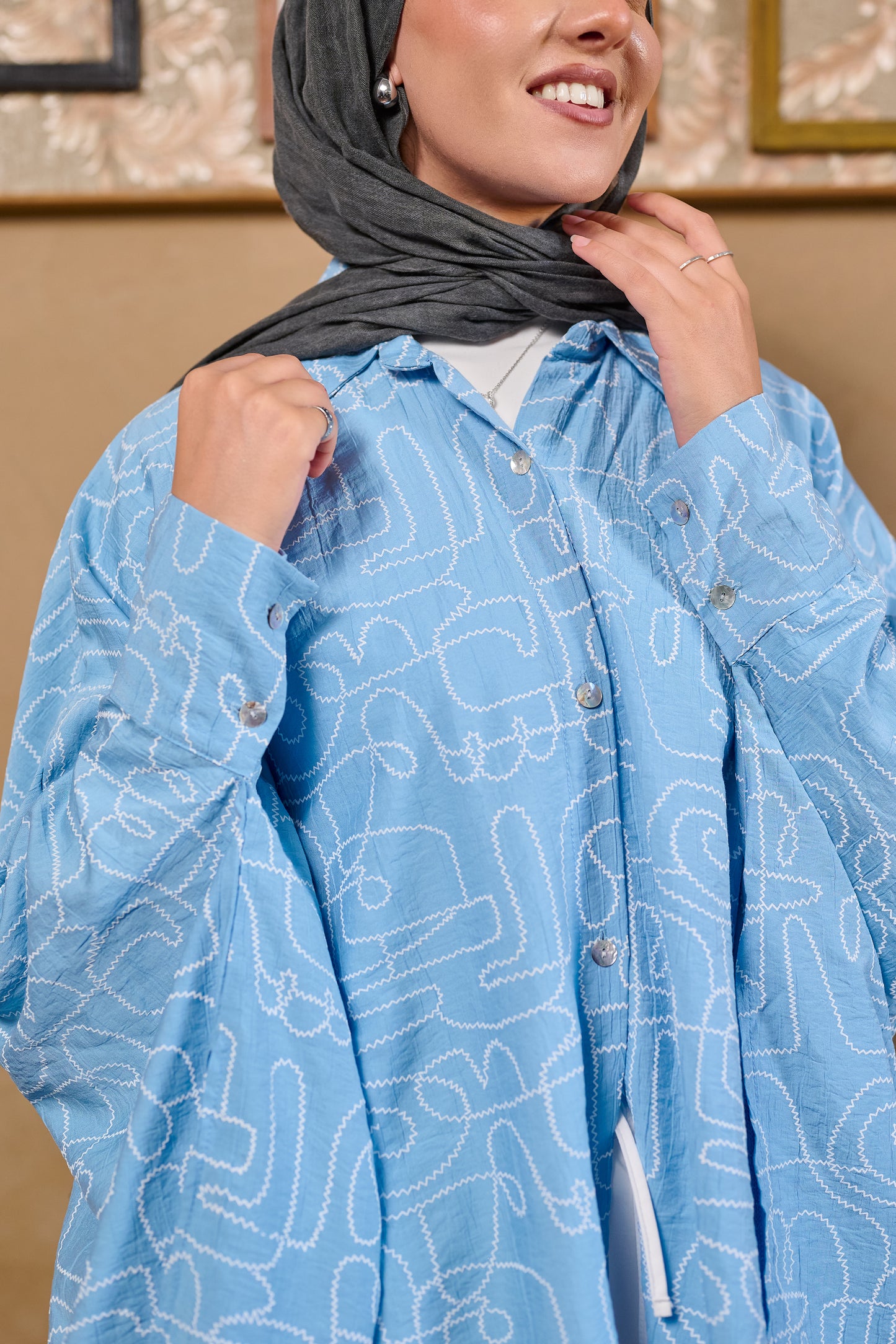 Roqa Blue Blouse