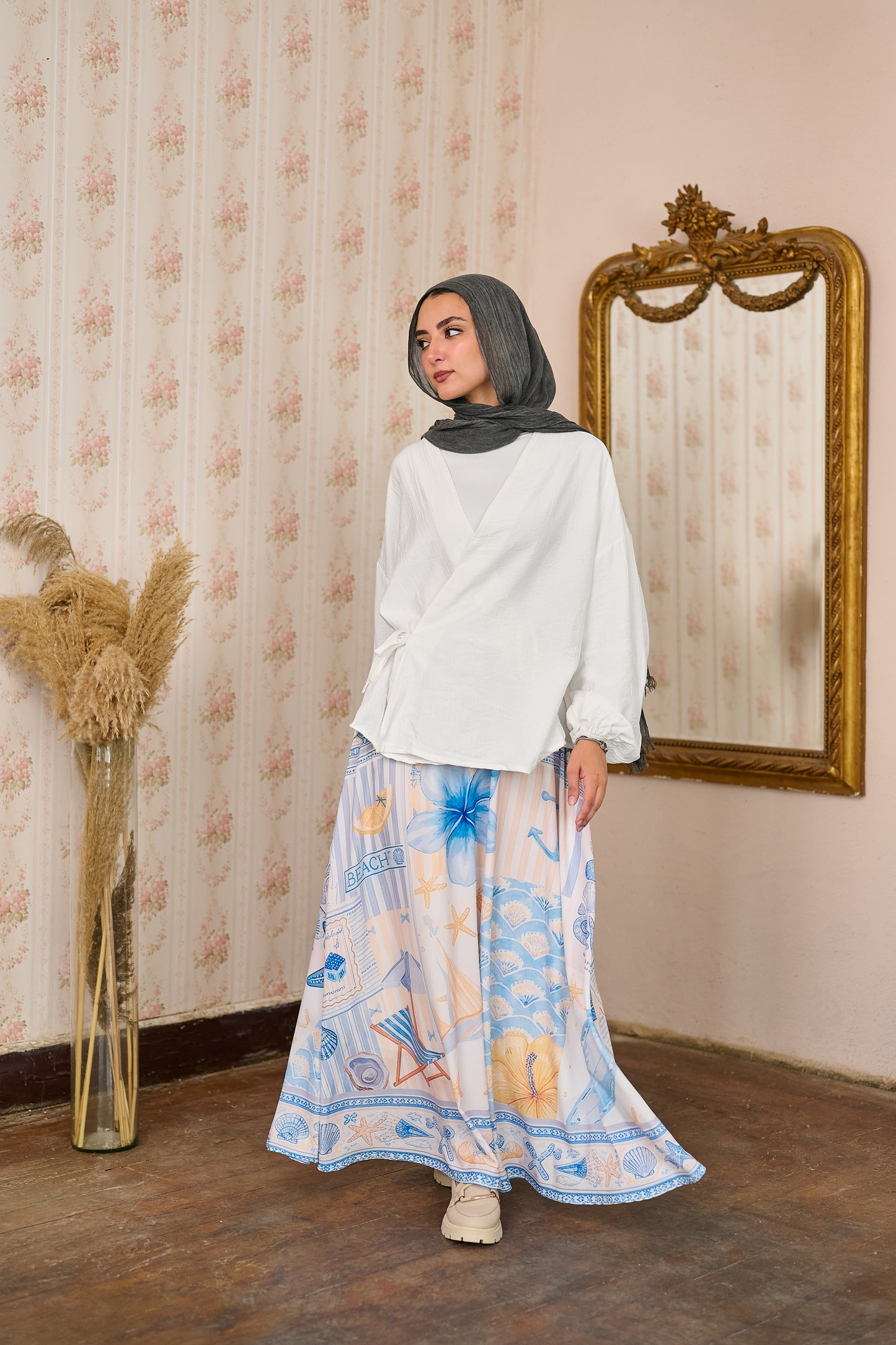 Wham White blouse