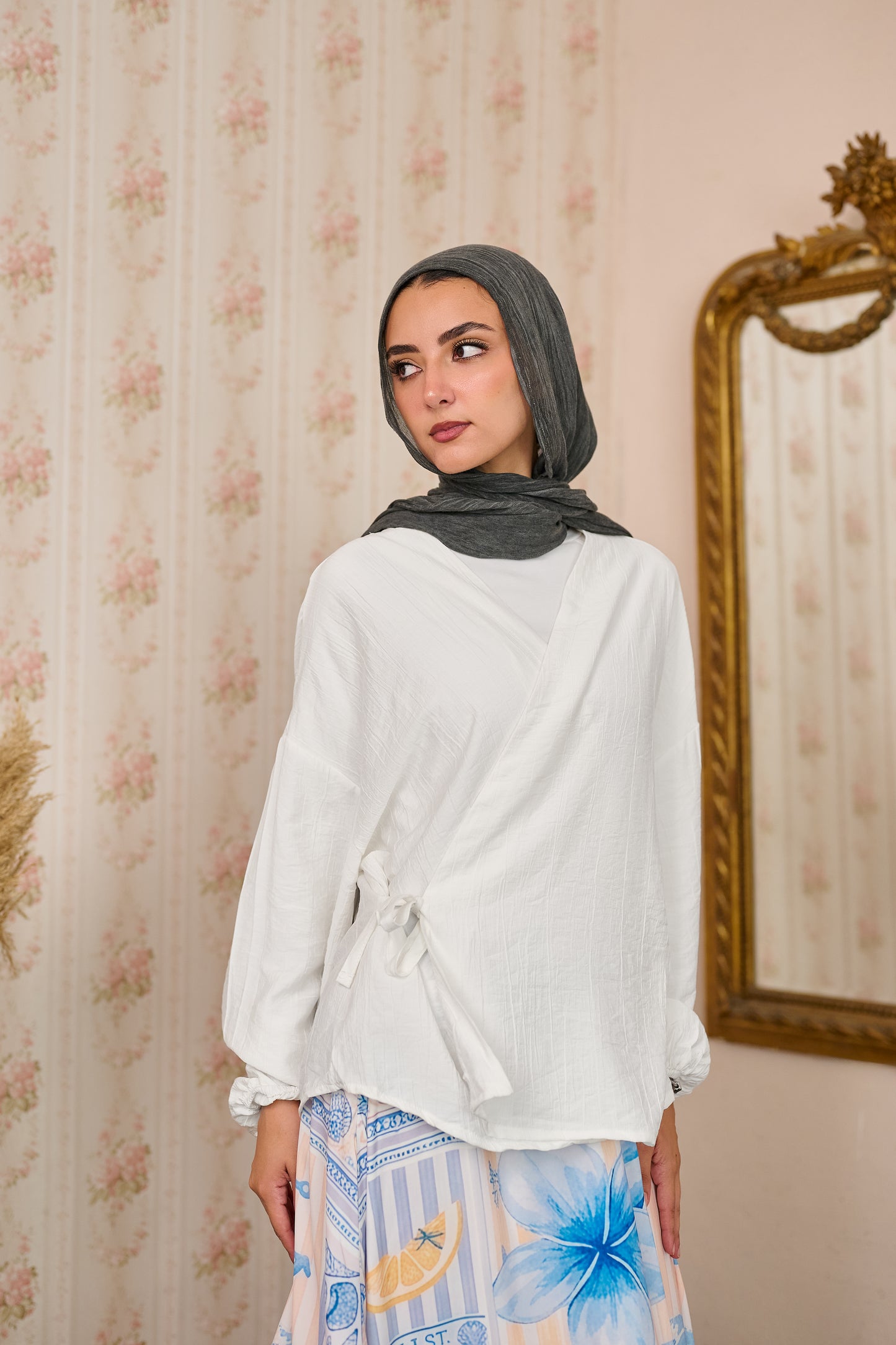 Wham White blouse