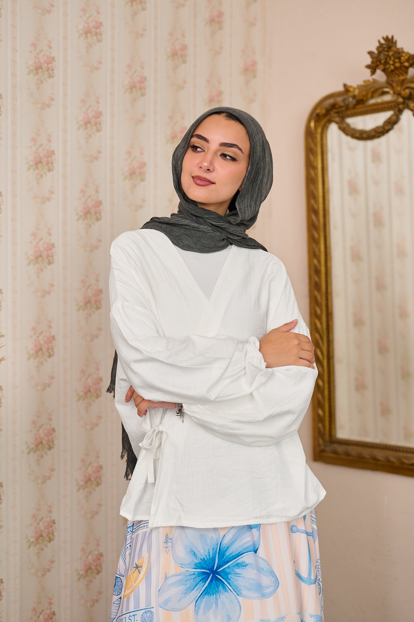 Wham White blouse