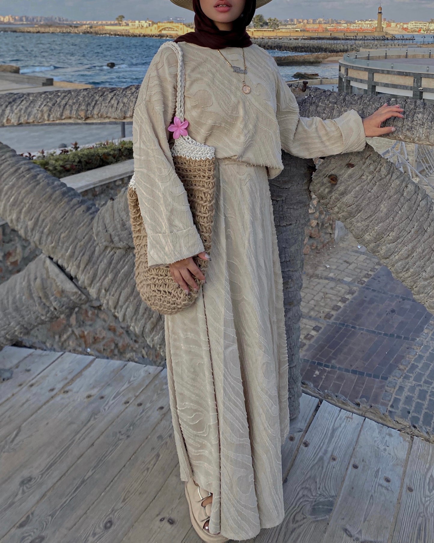 Arwa Biege Suit