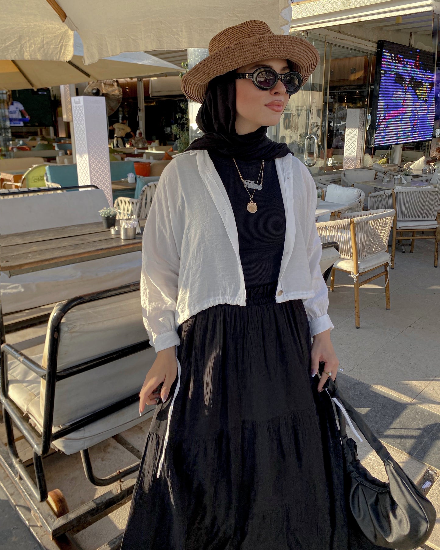 Emma Black Skirt